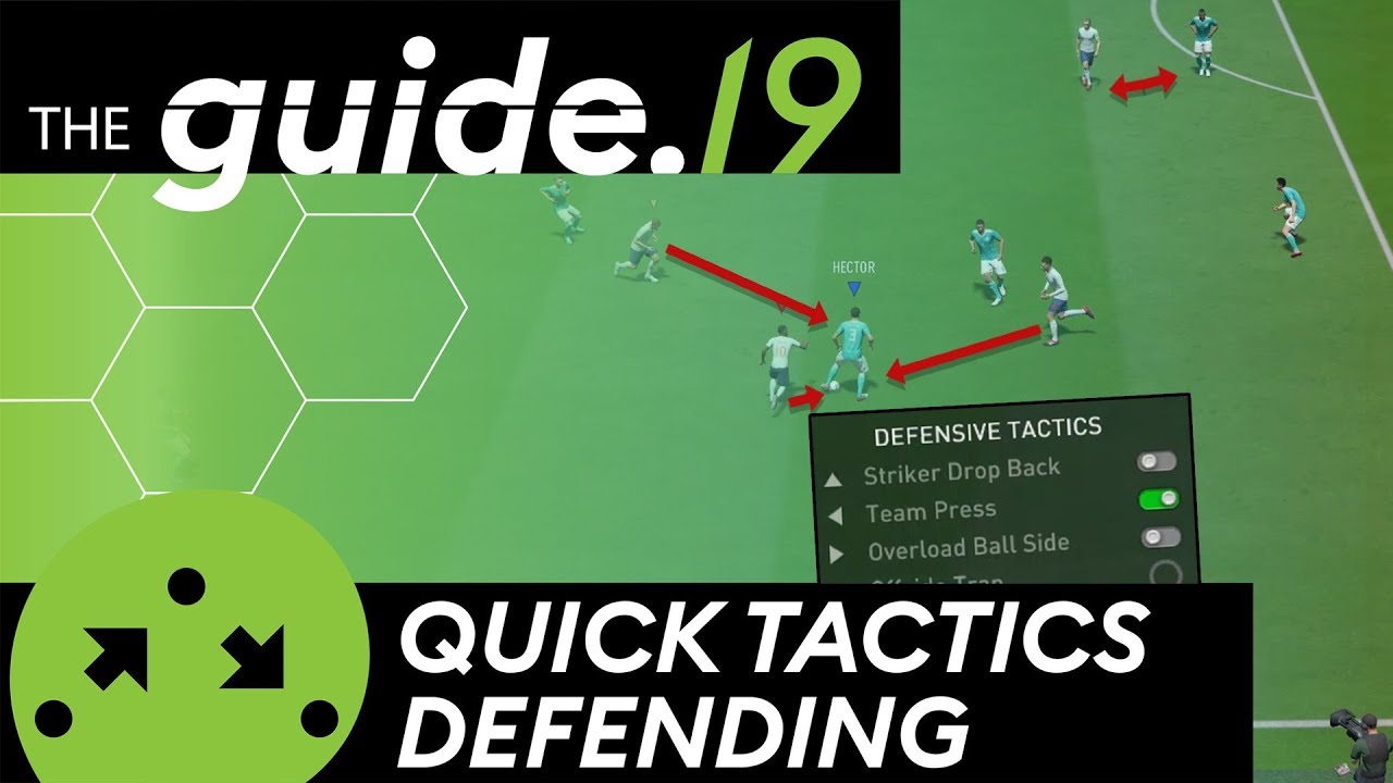 NEW DEFENSIVE QUICK TACTICS IN FIFA 19 | Put Pressure on your Opponent (Team-Pressing)