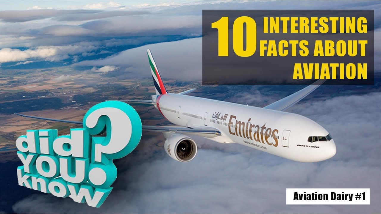 Top 10 interesting facts about aviation I Did you know? I Aviation Dairy Episode 1 I