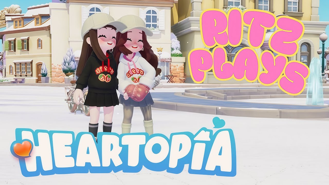 🔴THIS GAME IS SO CUTEE ! | HEARTOPIA #ritzplays #heartopia  #heartopiagame