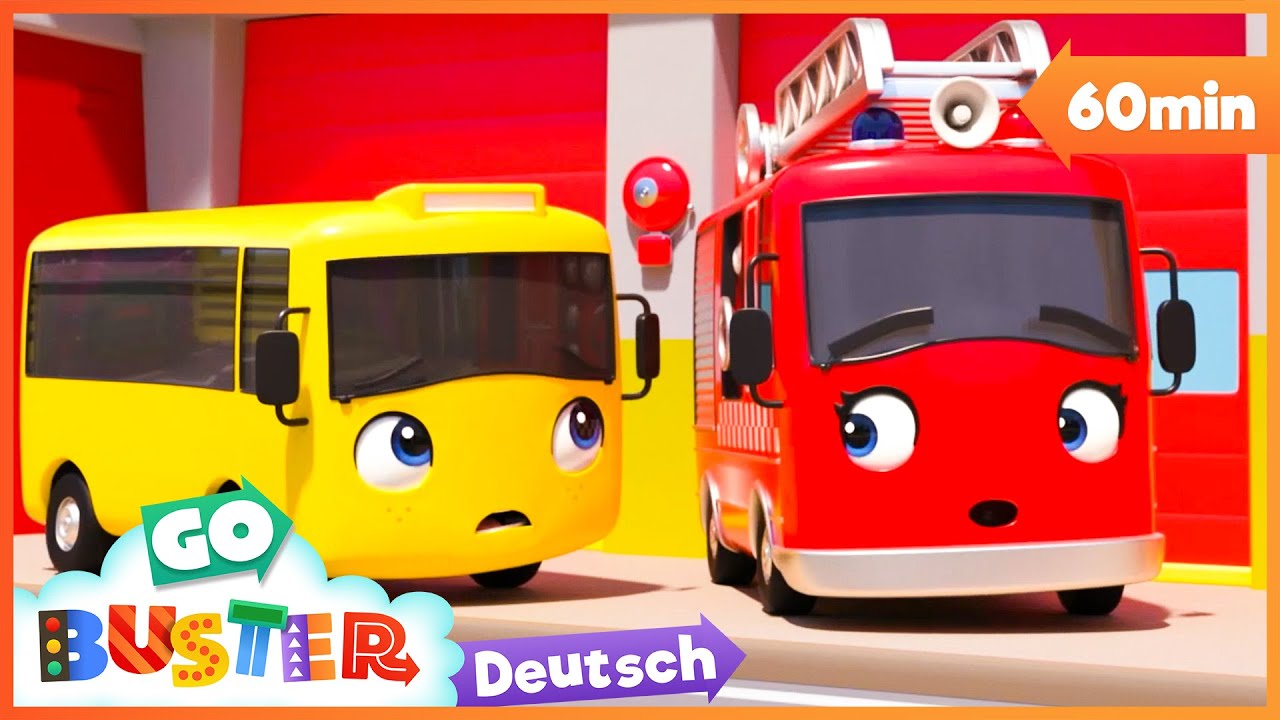 Das Rettungsfahrzeuglied | Go Buster Deutsch | Kinderlieder | Cartoons für Kinder