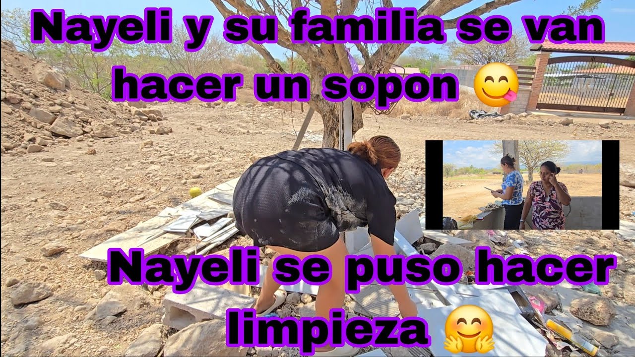 Nayeli y su familia se van hacer una rica sopa de res 😋 