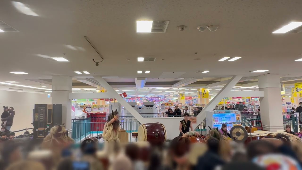なまはげ太鼓　男鹿っ鼓　イオン土崎港店　｢なまはげ太鼓　真山おろし｣　2026.1.2　AM