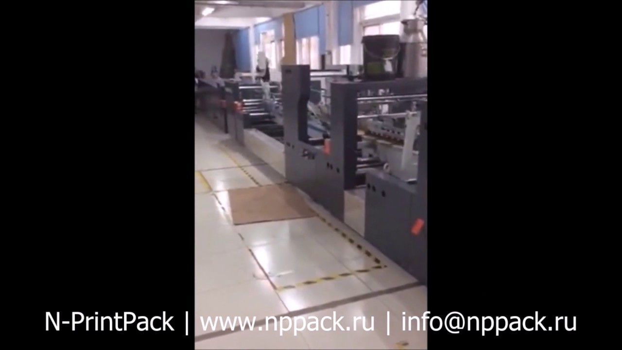 Фальцевально-склеивающая машина DGM TECHNOFOLD 1100PC