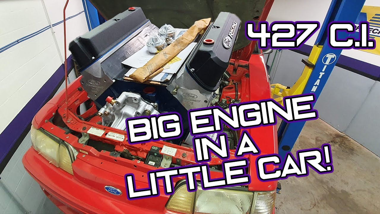 Stock Fox Body Gets BOSS 427 Windsor Swap!  427 Fox Episode 1