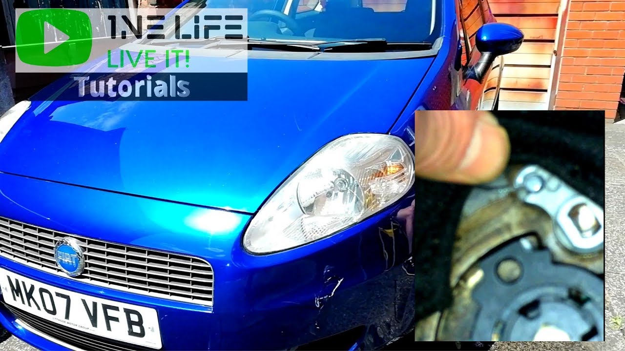 Fiat Punto Grande — как заменить тросик разблокировки сиденья