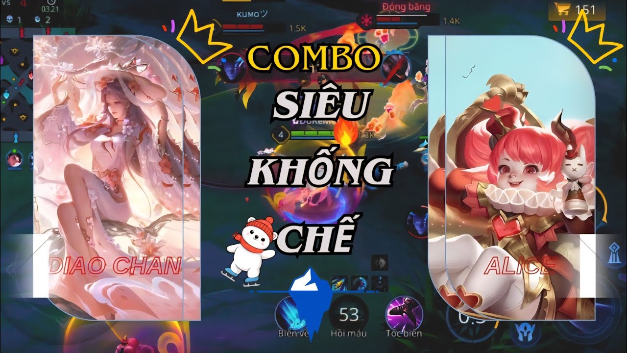 Điêu Thuyền x Alice – Combo Siêu Khống Chế Trong Rank