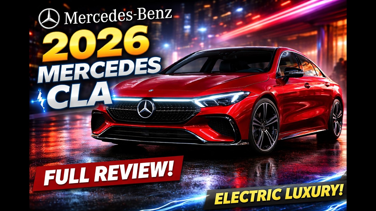 New Mercedes CLA Electric 2026 – Game Changer or Hype?#MercedesElectric#CLAElectric#LuxuryEV