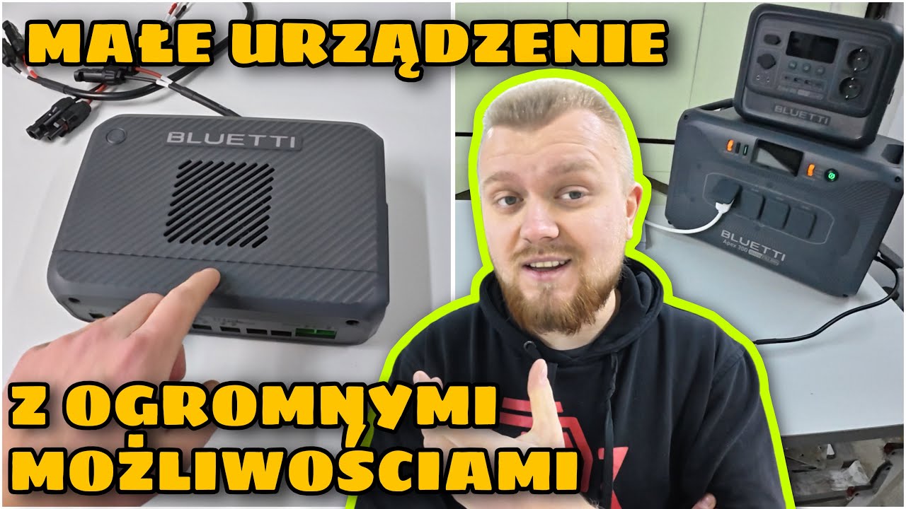Koniec ROZŁADOWANYCH AKUMULATOR&Oacute;W!!! Nowa ładowarka Bluetti Charger 2 z ładowaniem wstecznym!!