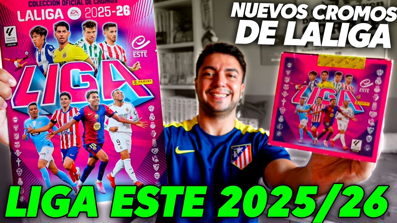CAJA COMPLETA LIGA ESTE 2025/26!! con NOVEDADES 😱​