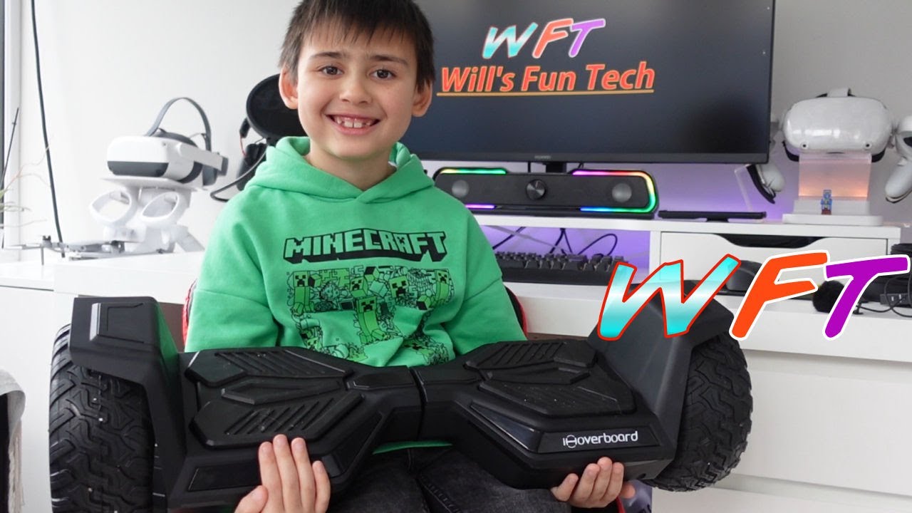 Will Unboxes the iHoverboard H8 Off Road Hoverboard