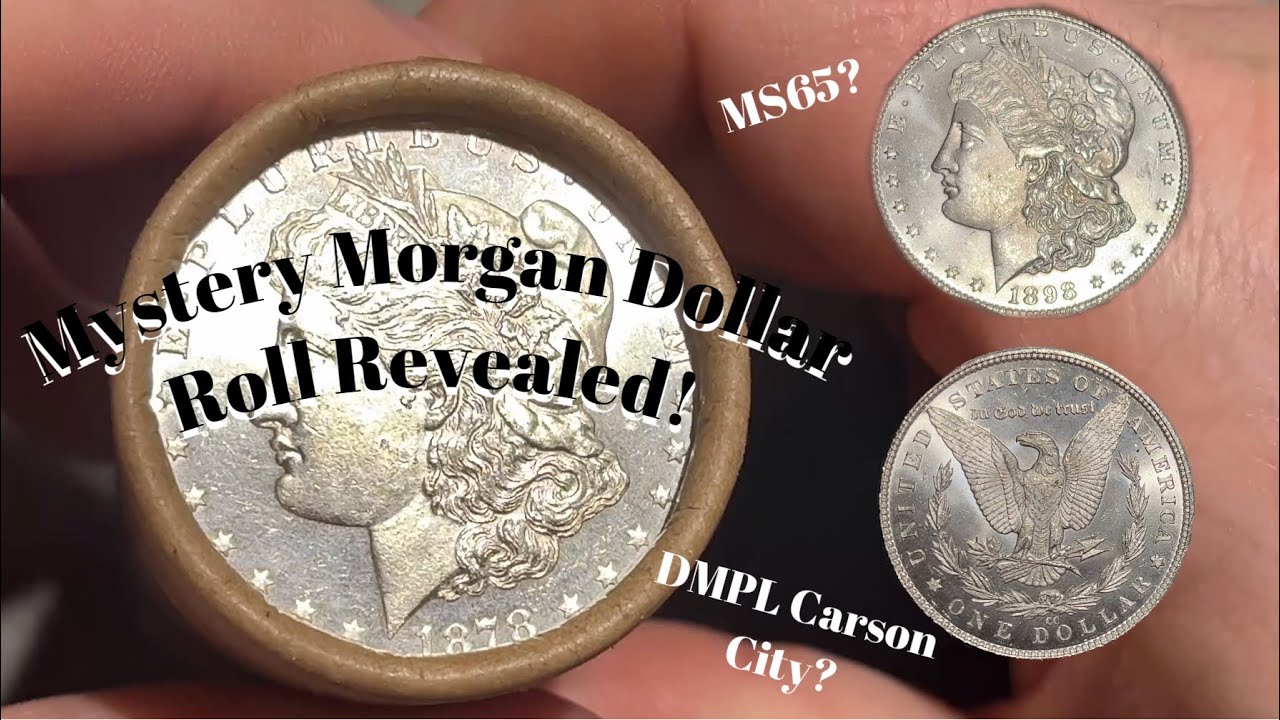 Morgan Dollar Coin Roll Hunting - Morgan Coin Roll from EBay