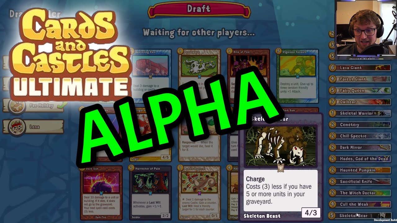 Cards and Castles ULTIMATE | Draft Tournament