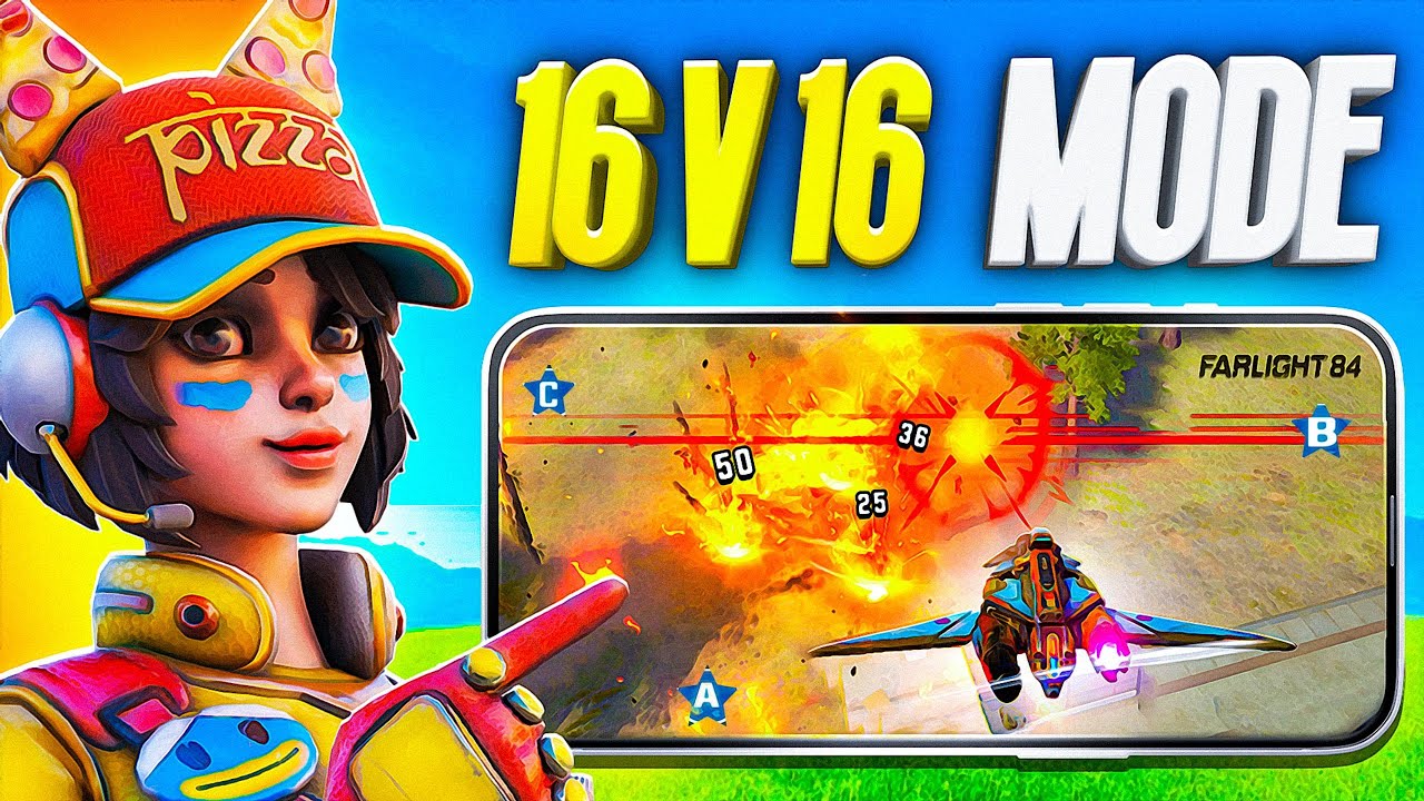 Exclusive First Look Farlight 84 Epic 16v16 New Game Mode!