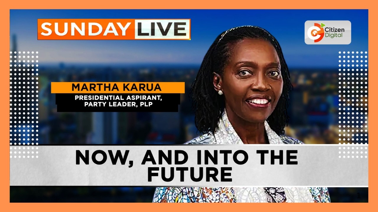 SUNDAY LIVE| NOW, AND ONTO THE FUTURE| MARTHA KARUA