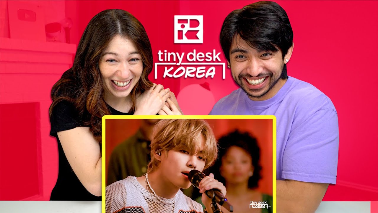 V on Tiny Desk Korea!