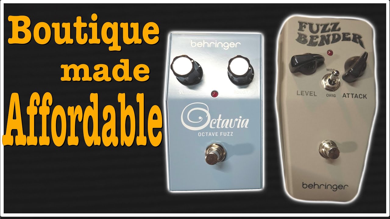 Behringer Fuzz Pedals