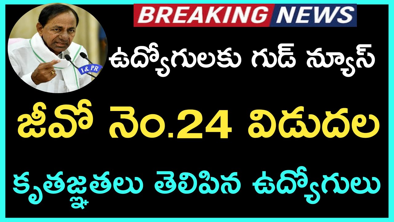 TS Govt G.O.24 Released || Telangana Government Employees latest News || PRC Latest News.