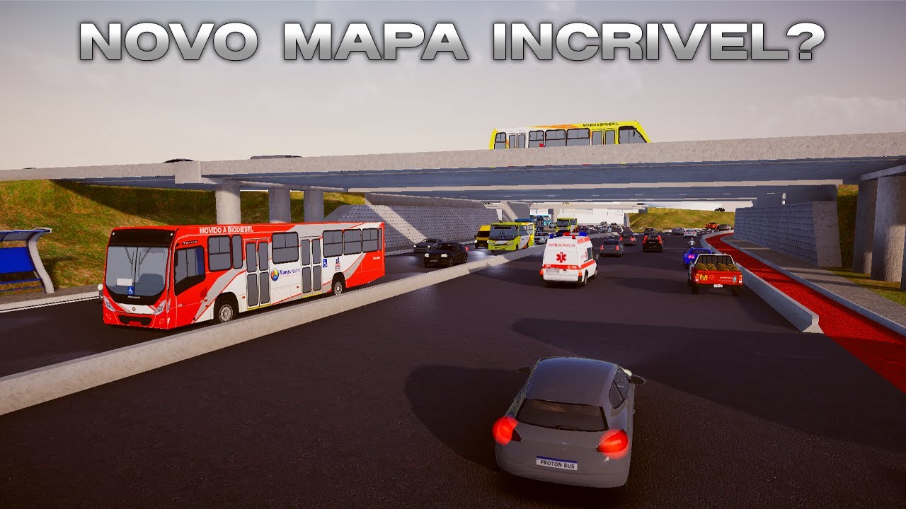 Mapa Conexão Guarulhos Remake - Proton Bus Simulator | A REVOLUÇÃO