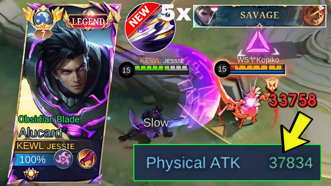 SAVAGE!! ALUCARD NEW BROKEN FULL DAMAGE BUILD IS INSANE! ALUCARD BEST BUILD 2024