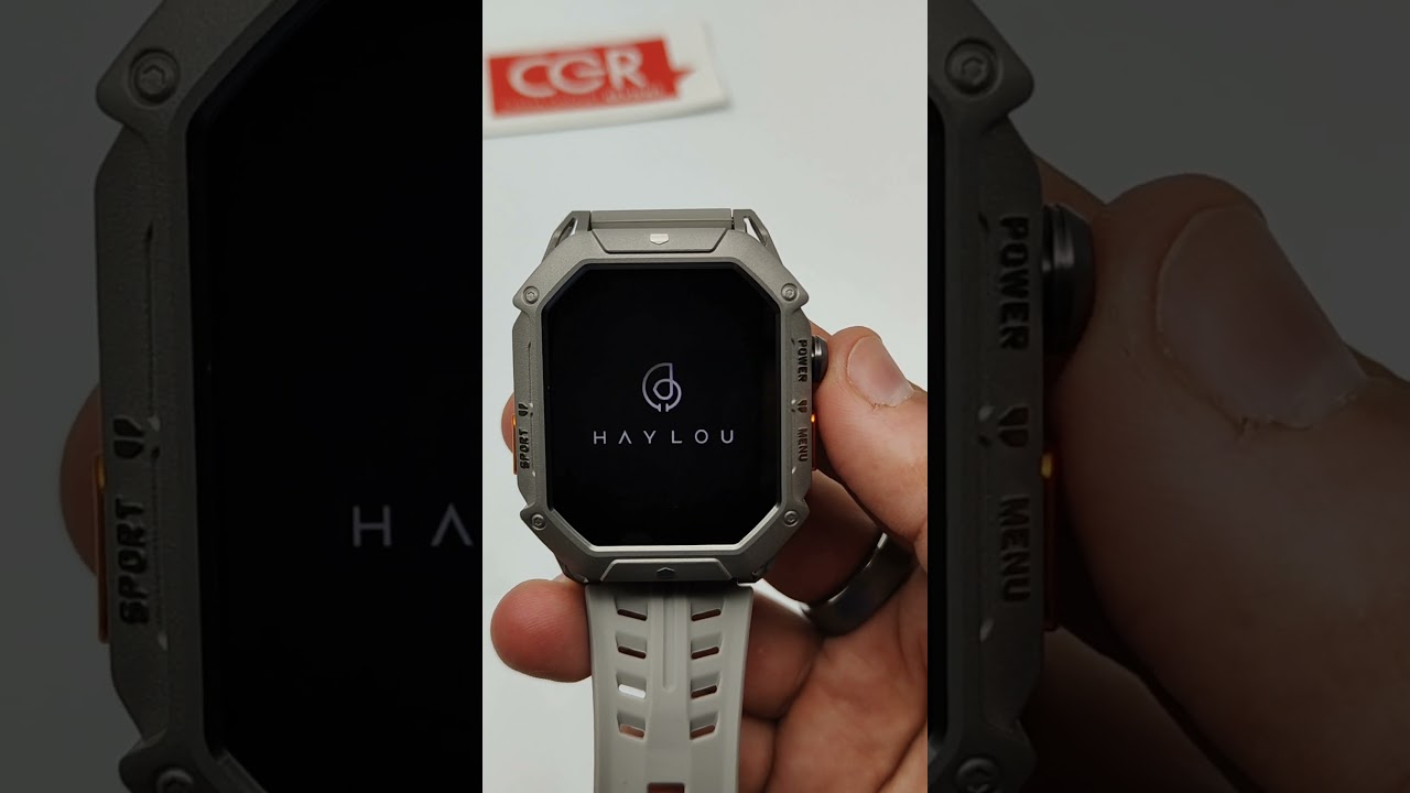 HAYLOU Iron N1 Smart Watch - Turning Off & Turning On #haylou #chinagadgetsreviews #shortvideo