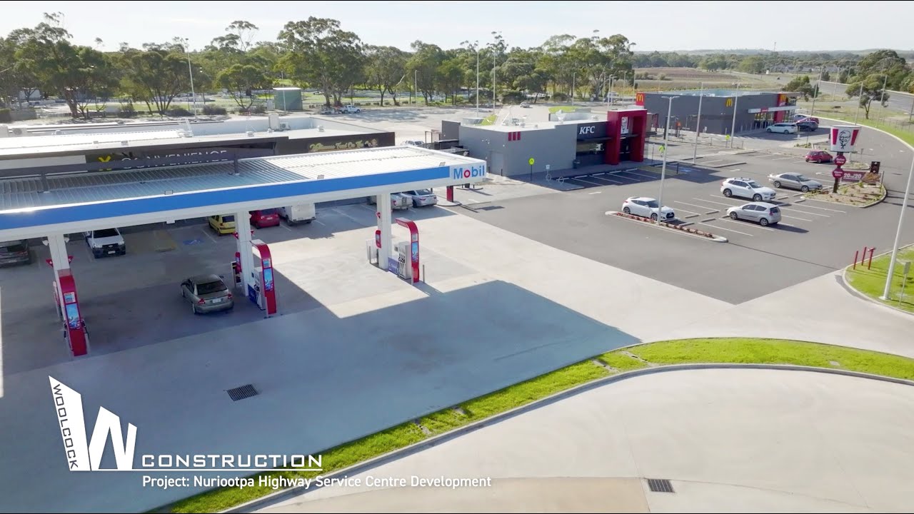 Woolcock Construction Nuriootpa Highway Service Station Timelapse