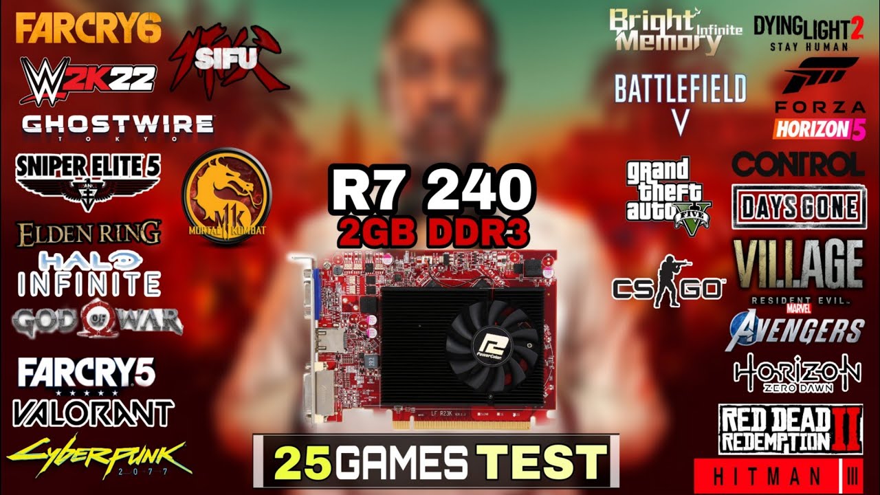 R7 240 In 2022 | 25 Games Tested | AMD R7 240 In Mid 2022 !