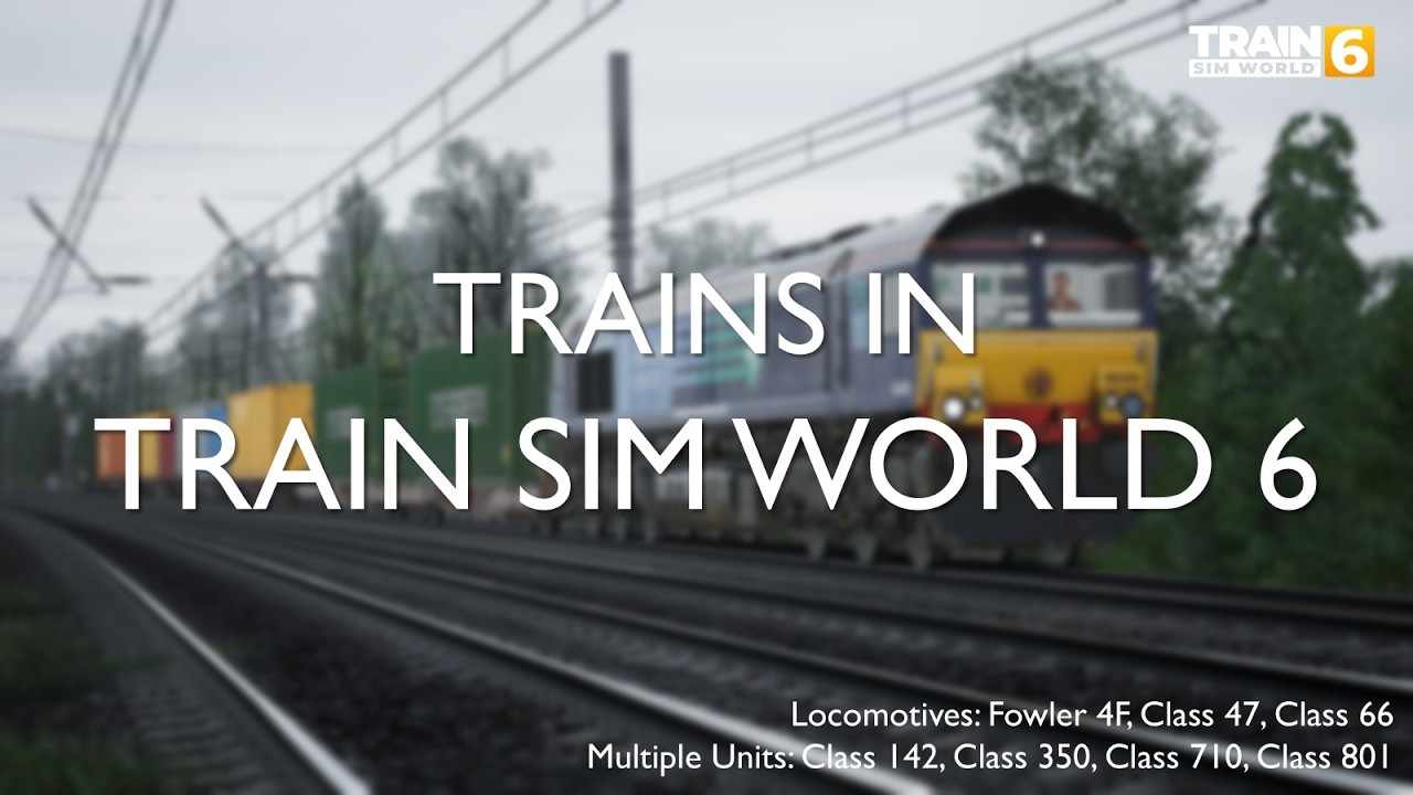Trainspotting in TSW6 #1
