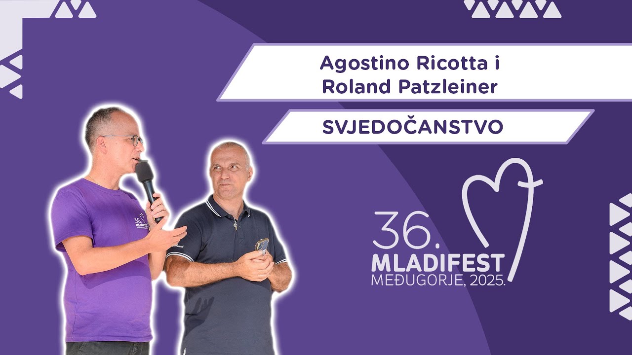 SVJEDOČANSTVO: Agostino Ricotta i Roland Patzleiner