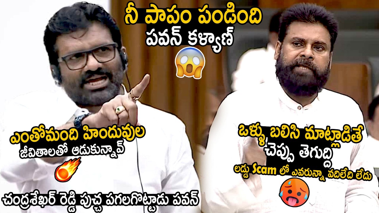 Pawan Kalyan Aggressive And Solid Counter Reply To Chandrasekhar Reddy Comments On Tirumala Laddu
