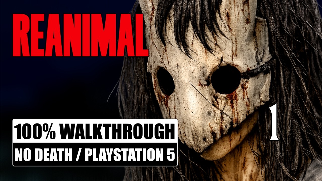 REANIMAL 100% Walkthrough Part 1 (All Collectibles, Hats, Statues, Posters, Coffins & Secrets)
