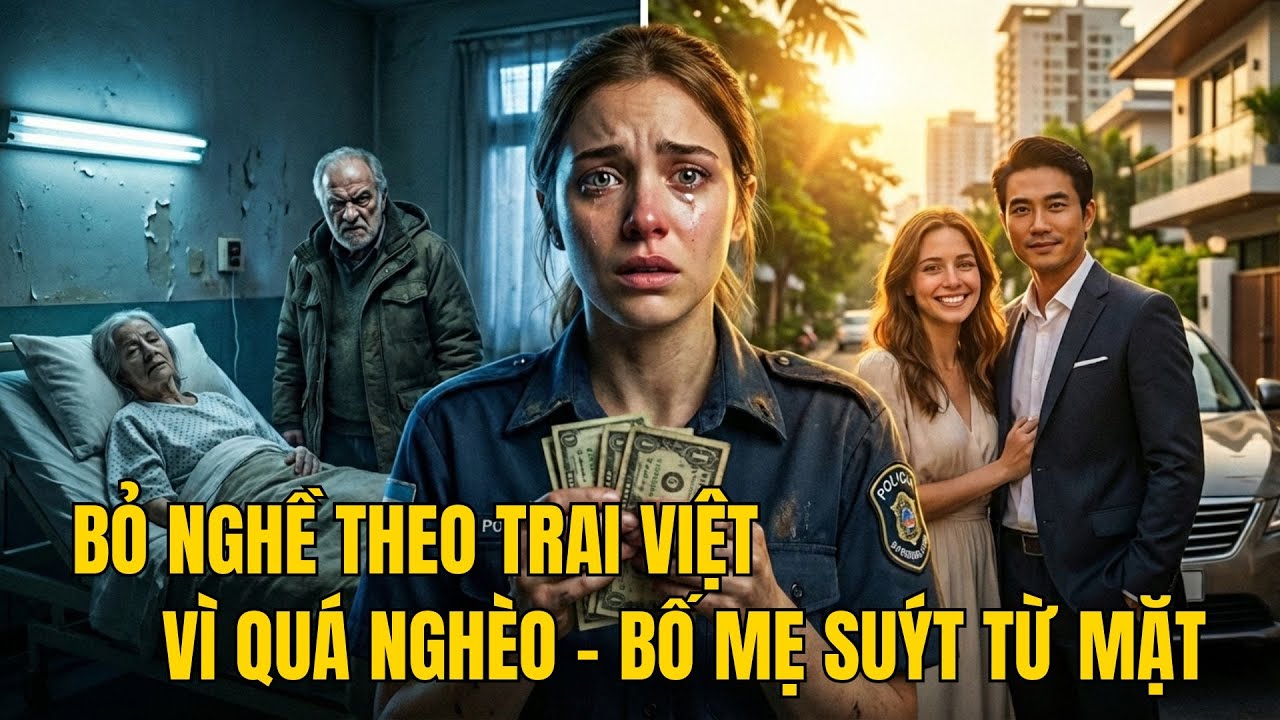 Nữ Cảnh Sát Nghèo Bất Lực Bỏ Nghề Theo Trai Về Việt Nam, Cha Mẹ Suýt Từ Mặt Vì Một Sự Thật