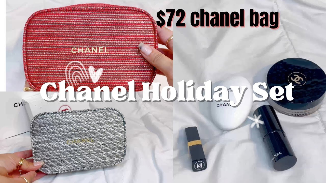 CHANEL HOLIDAY GIFT SETS 2022 HAUL & UNBOXING |cheap Chanel bag