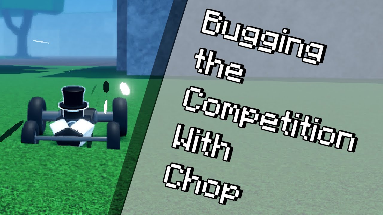Bugging the Competition With Chop (Roblox Fruit Battlegrounds)