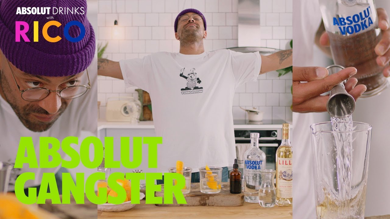 Rico's Vodka Old Fashioned: The Absolut Gangster | Absolut Drinks With Rico