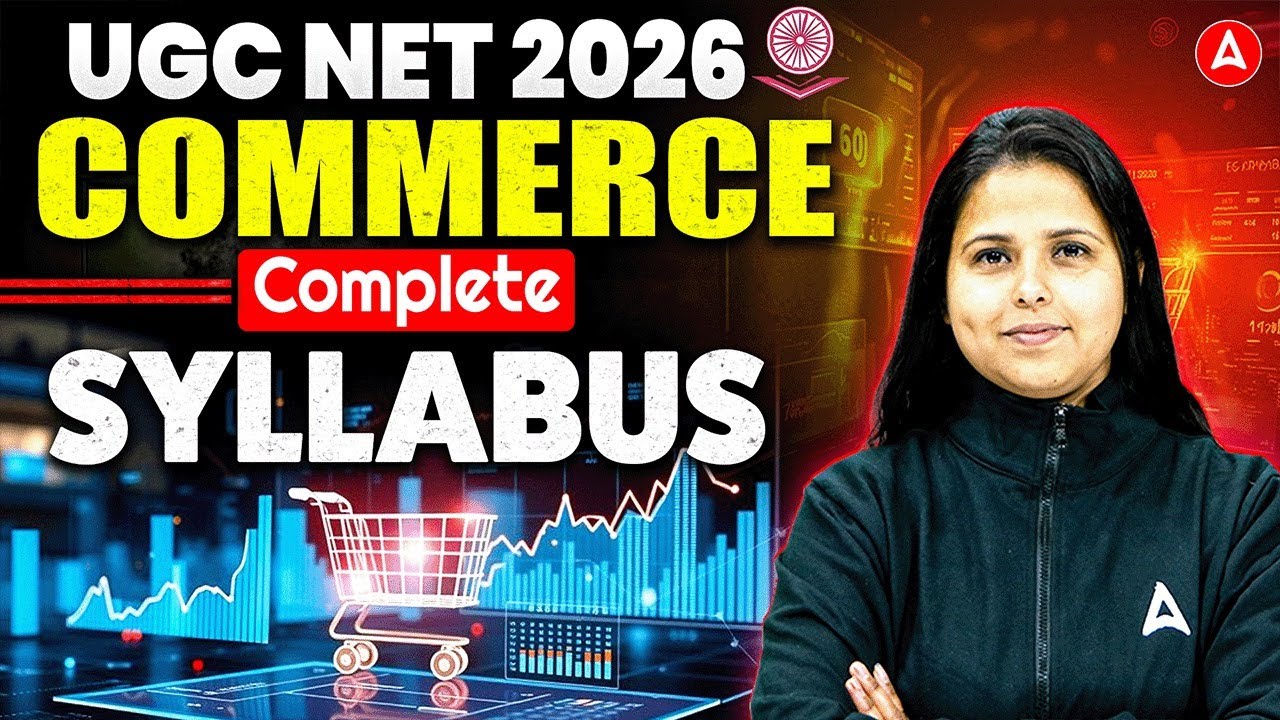 UGC NET Commerce | UGC NET Commerce Syllabus 2026 | UGC NET Commerce Preparation By Vibha Mam