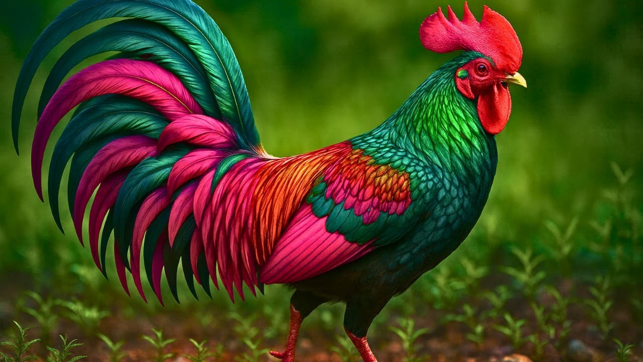 GALLOS que DIOS hizo demasiado PERFECTOS