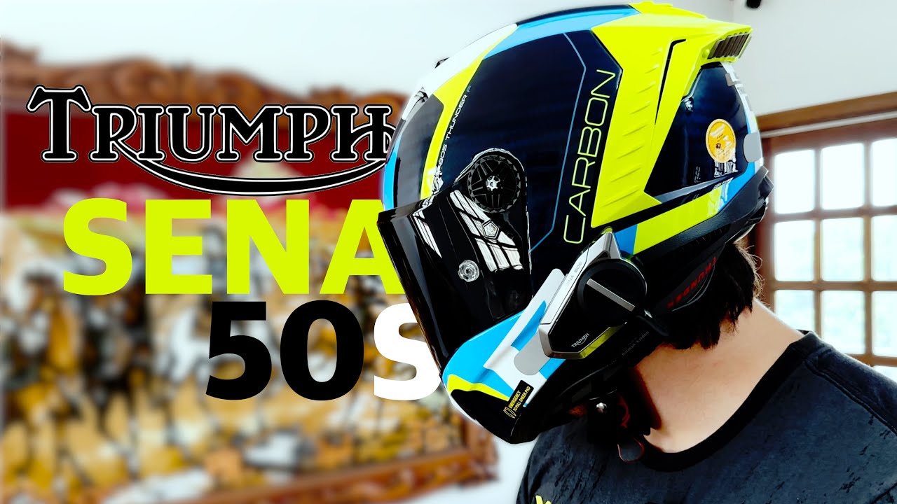 ✅ Triumph SENA 50S | Unboxing e Instalação (Intercomunicador)