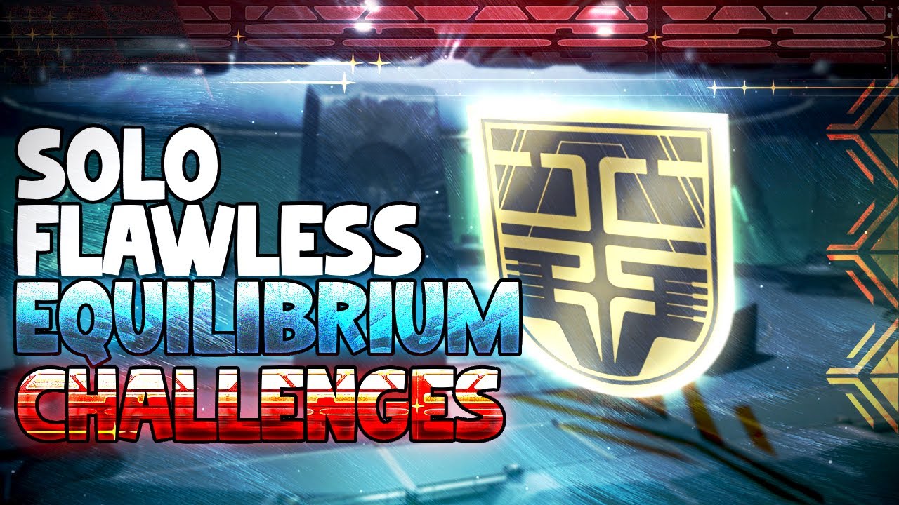 Solo Flawless Equilibrium + Encounter Challenges | (Warlock) | Destiny 2: Renegades