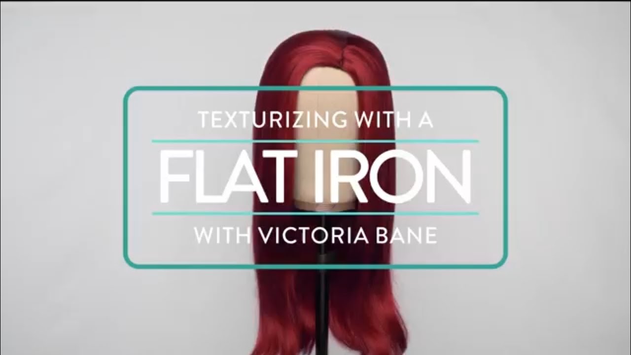 Wig Tutorial: Creating Texture with a Flat Iron