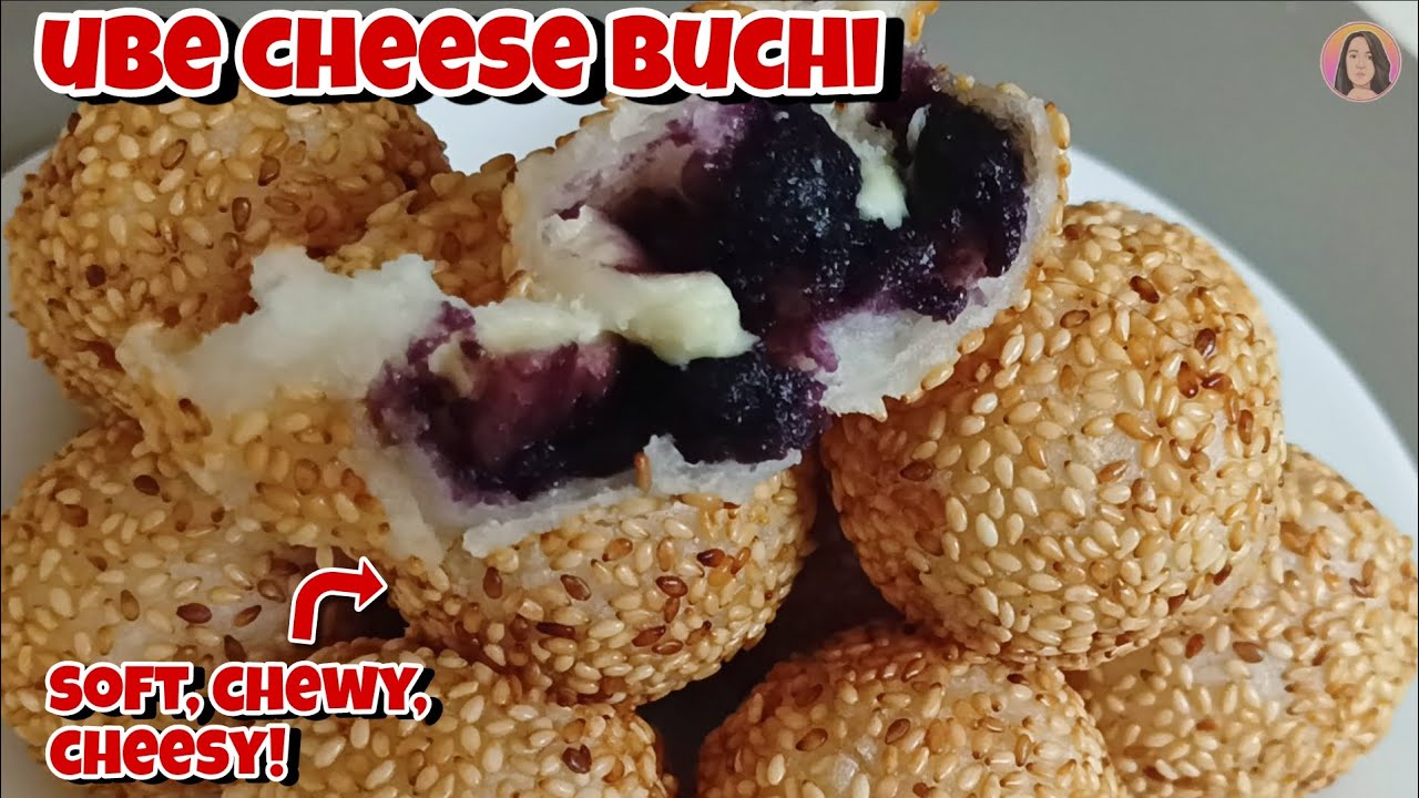 UBE CHEESE BUCHI/GLUTINOUS RICE RECIPE/EASY TO MAKE/BUSINESS IDEA/