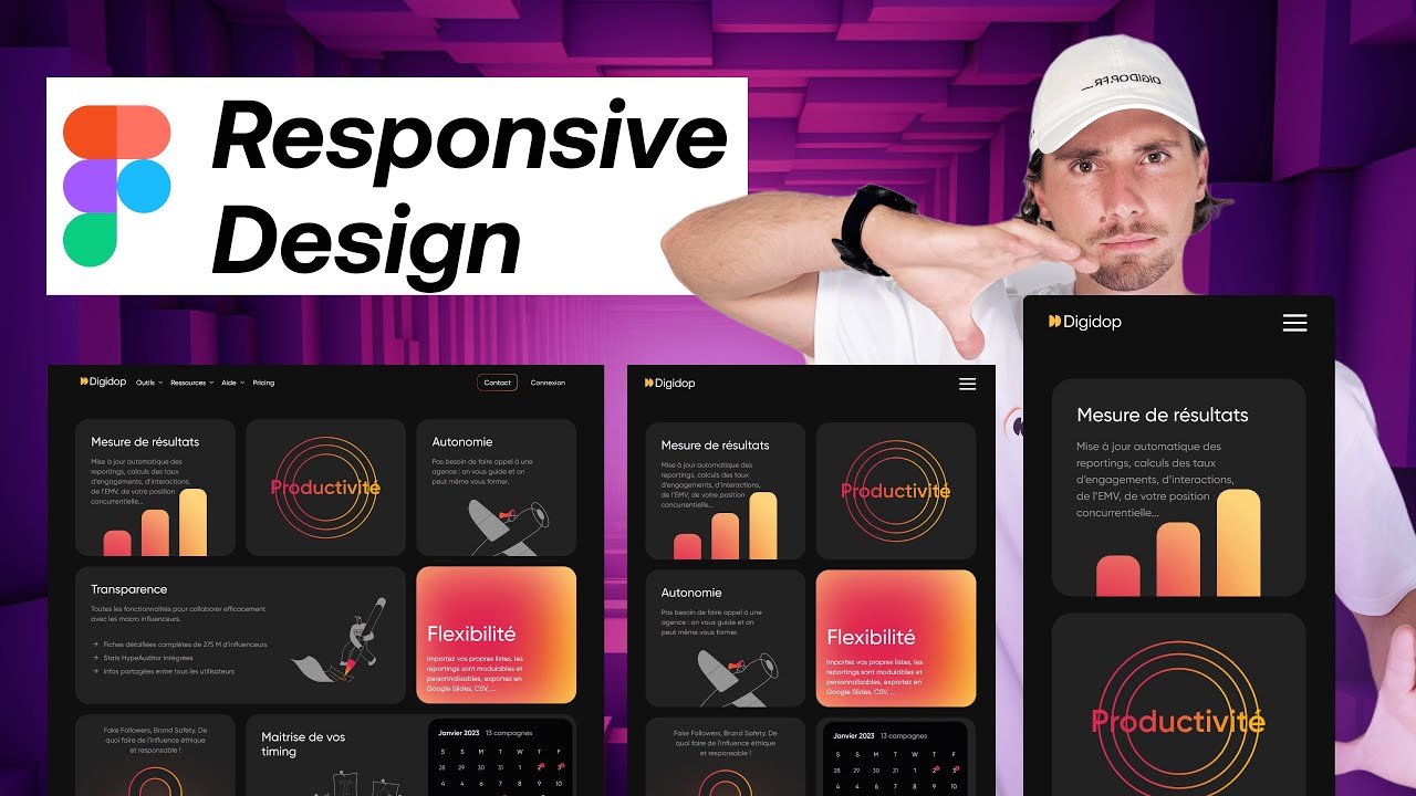 Responsive Design sur Figma | Tutoriel Complet