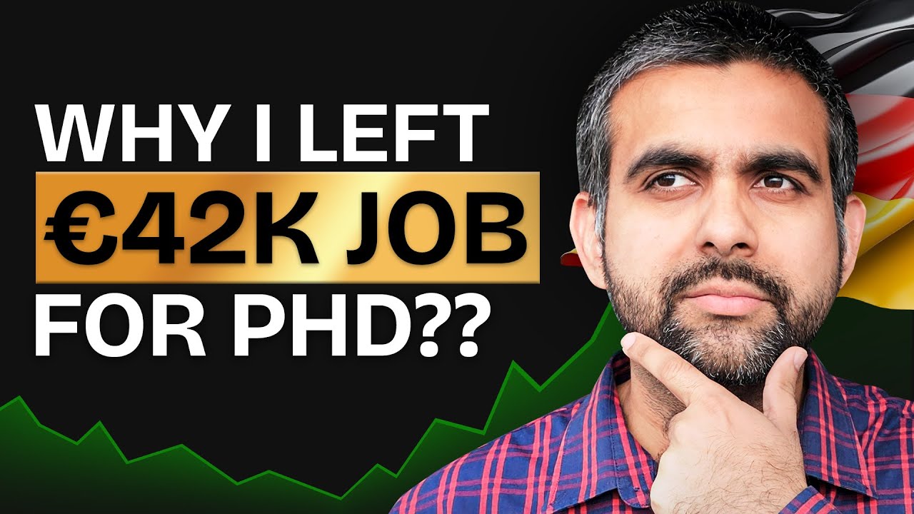 DOUBLED my Salary, By Quitting My Job!? PhD in Germany