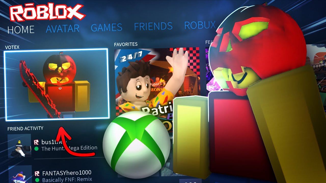 YOU CAN NOW REVISIT THE 2016 XBOX MENU ON ROBLOX???