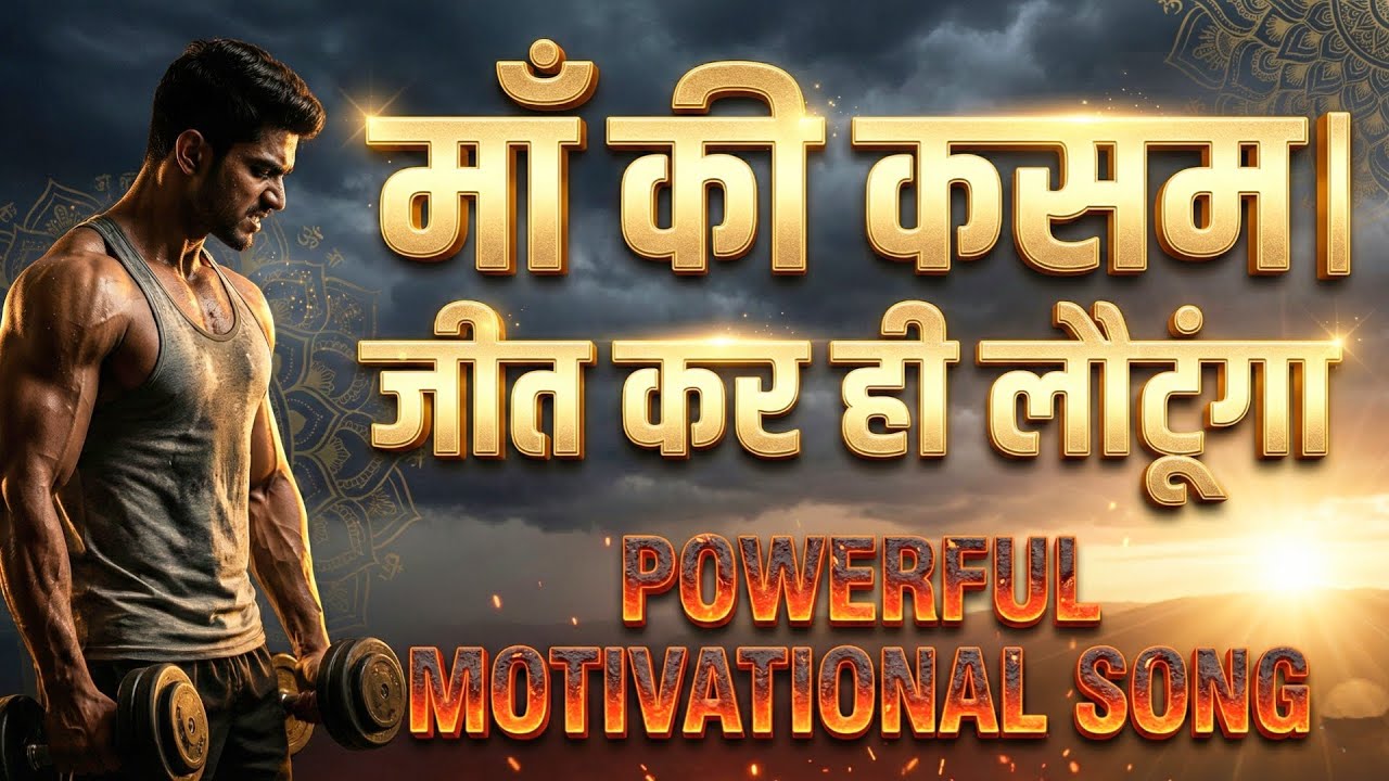 Maa Ki Kasam | Powerful Motivational Song Hindi | Inspirational Song