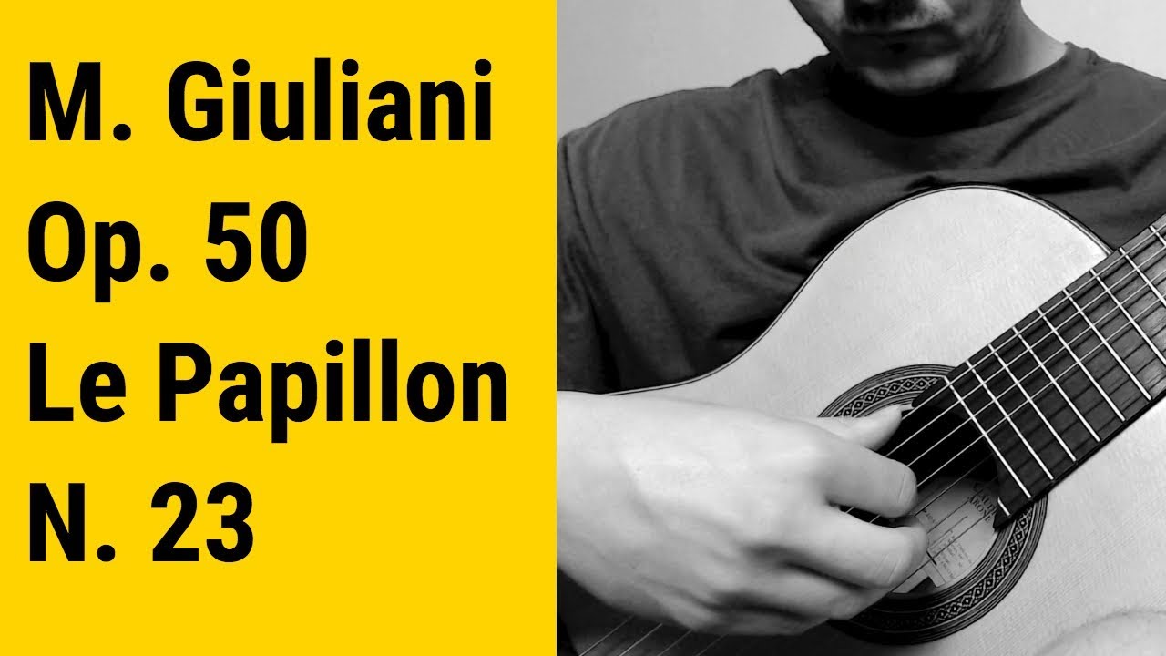 Mauro Giuliani, Le Papillon, Op 50, n 23 (Grazioso)