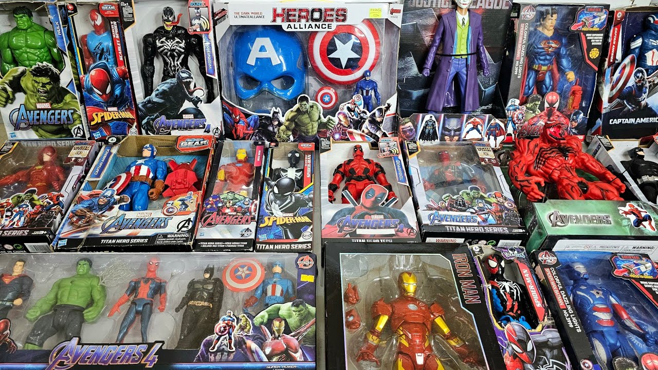 SPIDERMAN vs IRONMAN vs HULK AVENGERS CAPTAIN AMERICA BATMAN CARTOON CARNAGE,FLASH AVENGERS ASSEMBLE