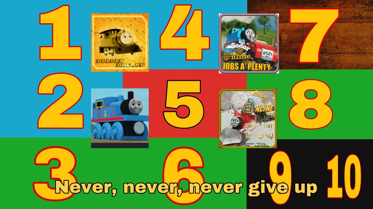 Never, never, never give up | tbt | Thomas & friends | remake