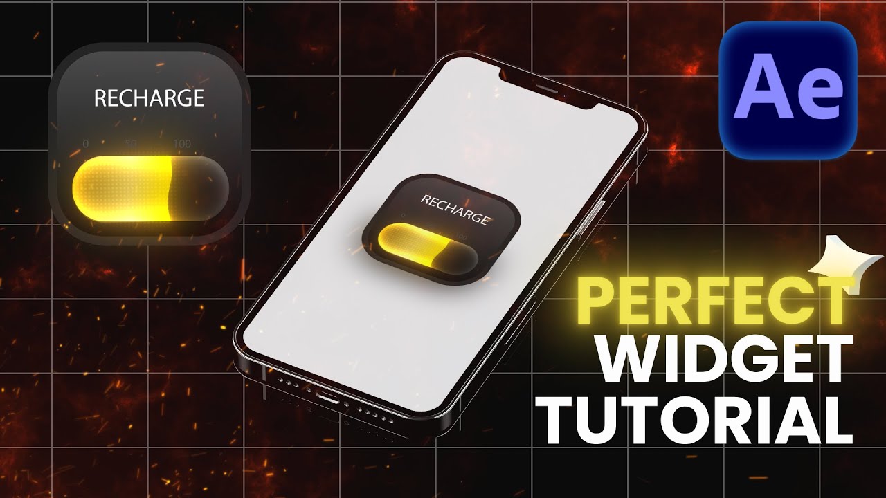 Create a Glowing Battery Widget in After Effects (Beginner Tutorial) feat. eptavideos