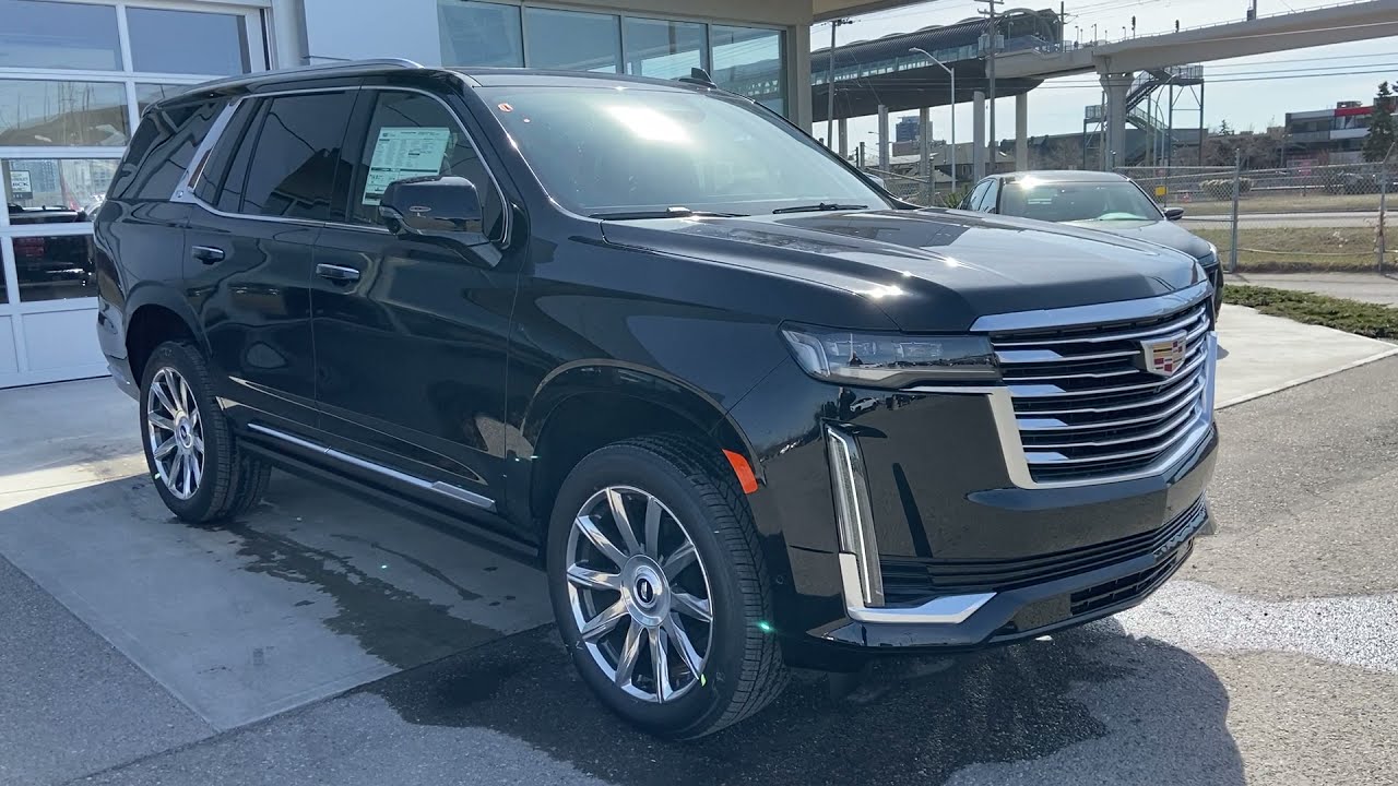 Black 2021 Cadillac Escalade  Platinum Review   - GSL GM City - Calgary