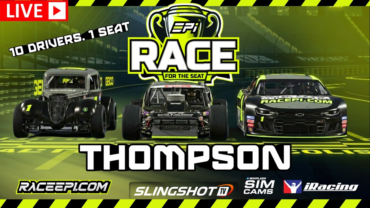 10 Drivers Compete for One Seat | Short Track iRacing at Thompson | Elite Performance Industries